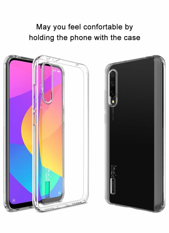Силиконовый (TPU) чехол IMAK UX-6 Series для Xiaomi Mi A3 / Mi CC9e - Transparent: фото 17 из 17