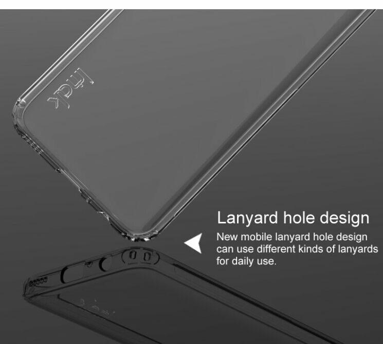 Силиконовый (TPU) чехол IMAK UX-6 Series для Xiaomi Mi A3 / Mi CC9e - Transparent: фото 16 из 17