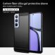 Силиконовый (TPU) чехол MOFI Carbon Fiber для Realme C65 - Black (353905B). Фото 3 из 10