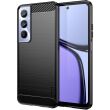 Силиконовый (TPU) чехол MOFI Carbon Fiber для Realme C65 - Black (353905B)