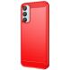 Силиконовый (TPU) чехол MOFI Carbon Fiber для Samsung Galaxy M15 (M156) - Red (349511R). Фото 2 из 11