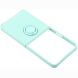 Силіконовий (TPU) чохол з кільцем Deexe Color Shell (FF) для Samsung Galaxy Flip 8 - Sky Blue (423529SL). Фото 5 з 5