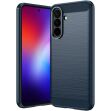 Силіконовий (TPU) чохол UniCase Carbon для Samsung Galaxy A27 (A276) - Blue (408647L)
