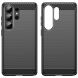 Силиконовый (TPU) чехол UniCase Carbon для Samsung Galaxy S26 Ultra - Black (404413B). Фото 2 из 8