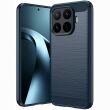 Силиконовый (TPU) чехол UniCase Carbon для Xiaomi 17T Pro - Blue (422326L)