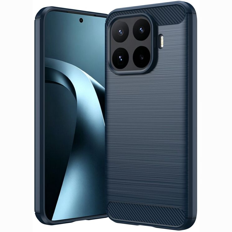 Силіконовий (TPU) чохол UniCase Carbon для Xiaomi 17T Pro - Blue (422326L) Силіконовий (TPU) чохол UniCase Carbon для Xiaomi 17T Pro - Blue: фото 1 з 9
