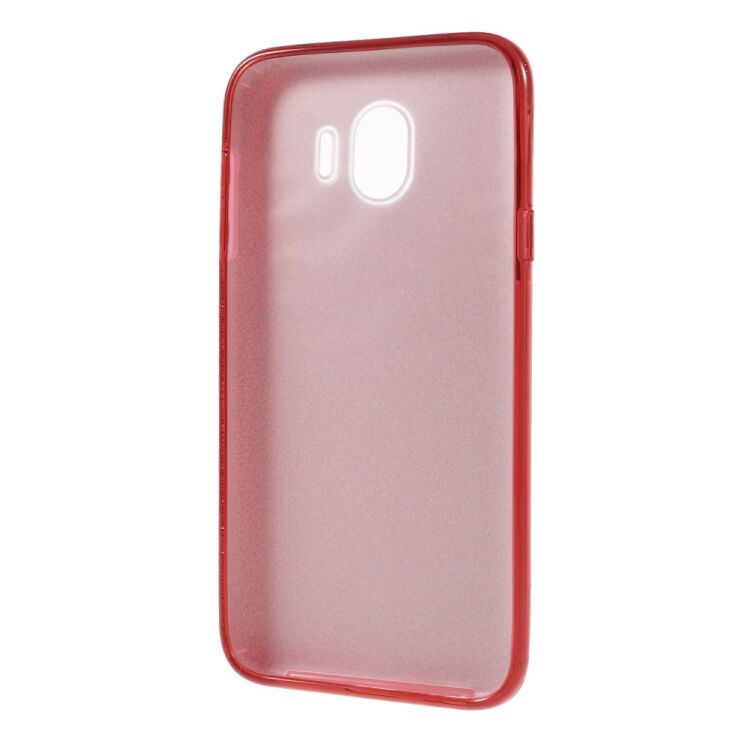 Силиконовый (TPU) чехол UniCase Glitter Cover для Samsung Galaxy J4 2018 (J400) - Red: фото 3 из 4