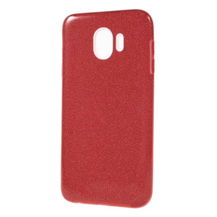 Силиконовый (TPU) чехол UniCase Glitter Cover для Samsung Galaxy J4 2018 (J400) - Red: фото 2 из 4
