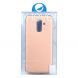 Силиконовый (TPU) чехол X-LEVEL Matte для Samsung Galaxy A6+ 2018 (A605) - Gold (189635F). Фото 4 из 4