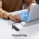 USB HUB UGREEN CM219 4 in 1 USB to 4USB 3.0 (25851) - Black (896534B). Фото 5 из 8