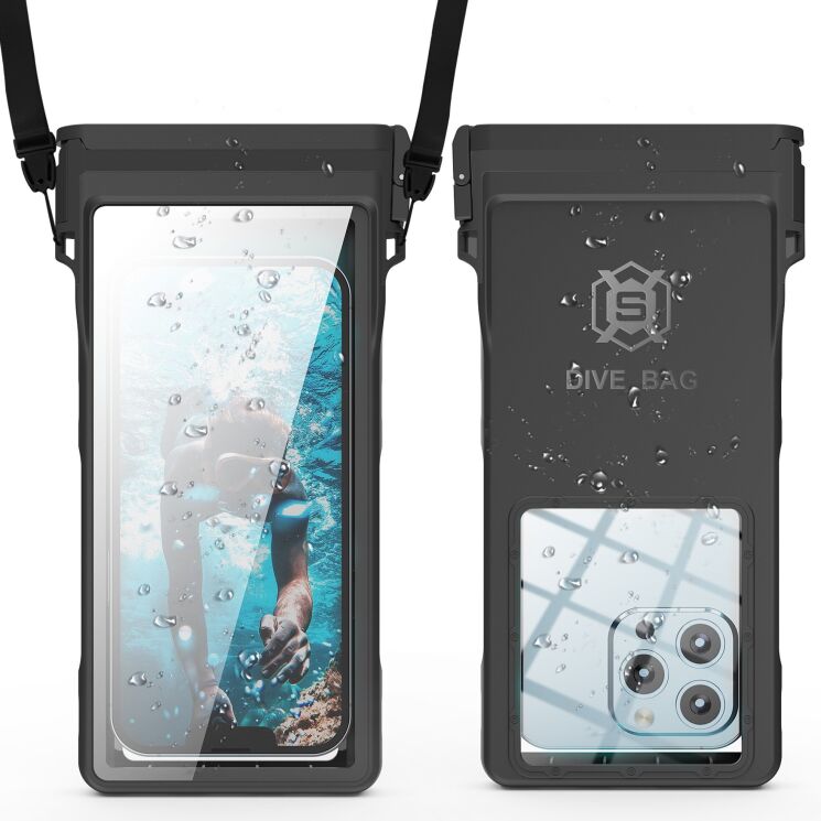 Вологозахисний чохол SHELLBOX Waterproof Bag - Black: фото 1 з 13