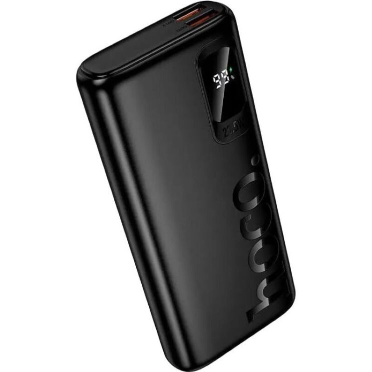 Зовнішній акумулятор Hoco J158 Pro 22.5W + PD20W (10000mAh) - Black: фото 2 з 6