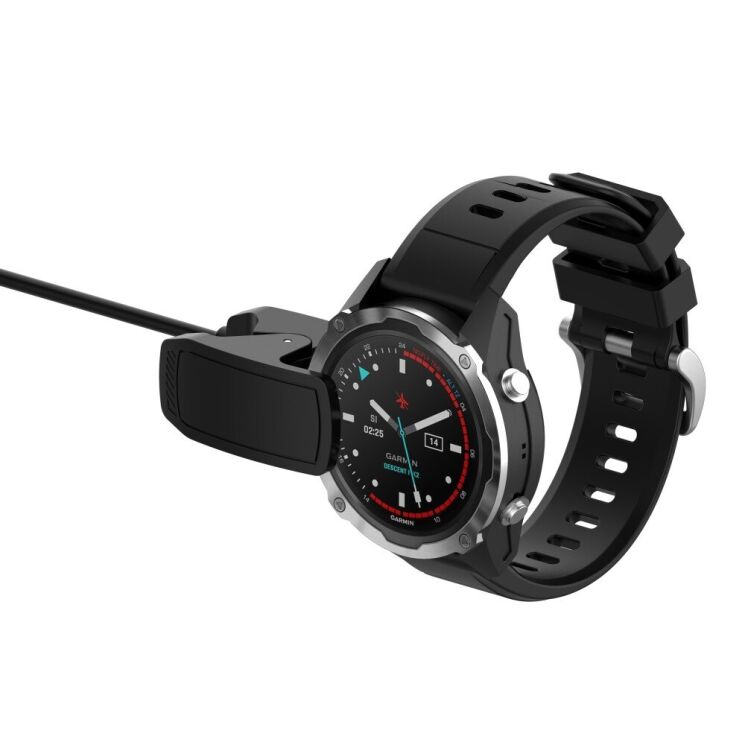 Зарядное устройство Deexe Charging Clip для Garmin Descent MK3 / MK3i / MK2 / MK2i / MK2S / G1 / G2 - Black: фото 5 из 7