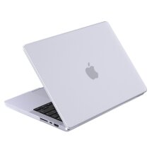 Захисна накладка LENTION Matte Shell для Apple MacBook Air 13 (2022) - Transparent White: фото 1 з 12