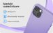 Защитная накладка Spigen (SGP) Silicone Fit для Apple iPhone 13 - Iris Purple (287148V). Фото 10 из 19