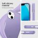 Защитная накладка Spigen (SGP) Silicone Fit для Apple iPhone 13 - Iris Purple (287148V). Фото 13 из 19