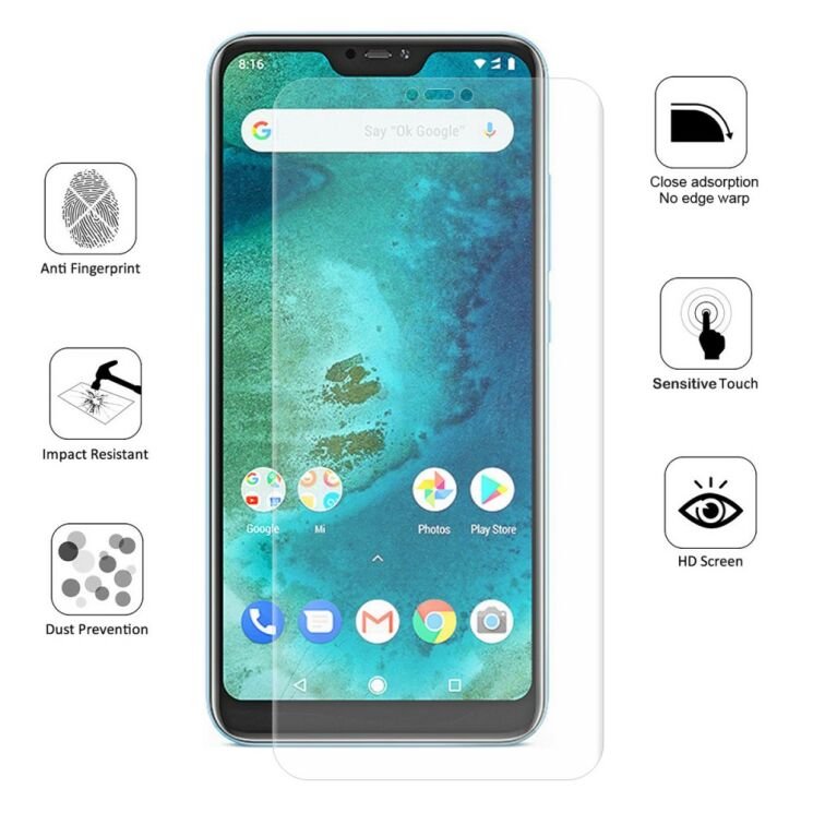 Защитная пленка HAT PRINCE 0.1mm для Xiaomi Redmi 6 Pro: фото 1 из 5