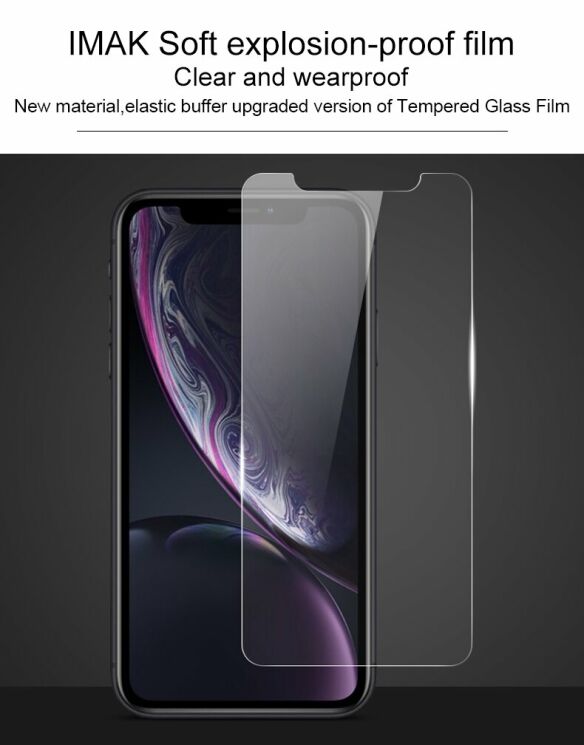 Защитная пленка IMAK Soft Crystal для Apple iPhone 11 / iPhone XR: фото 5 из 14