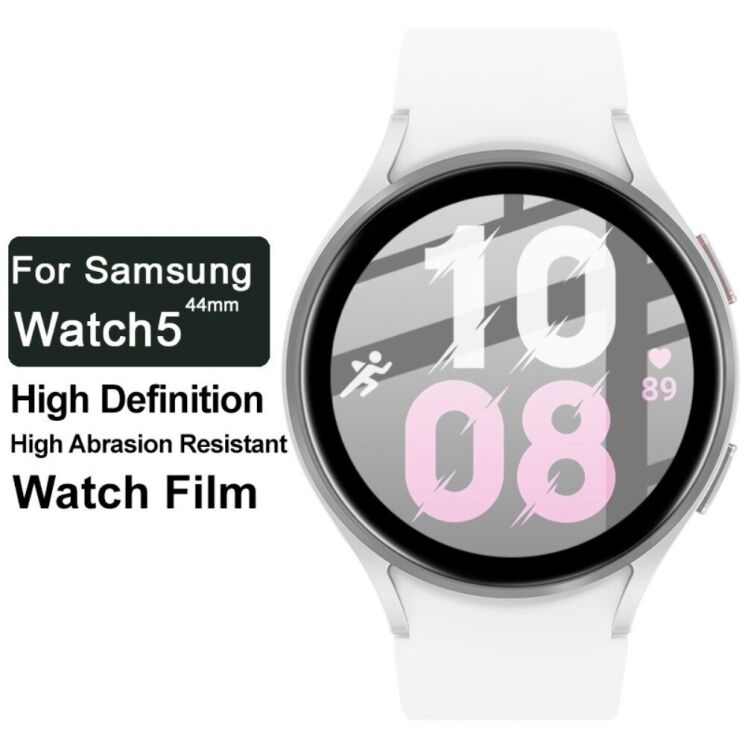 Защитная пленка IMAK Watch Film для Samsung Galaxy Watch 5 (44mm) - Black: фото 4 из 8