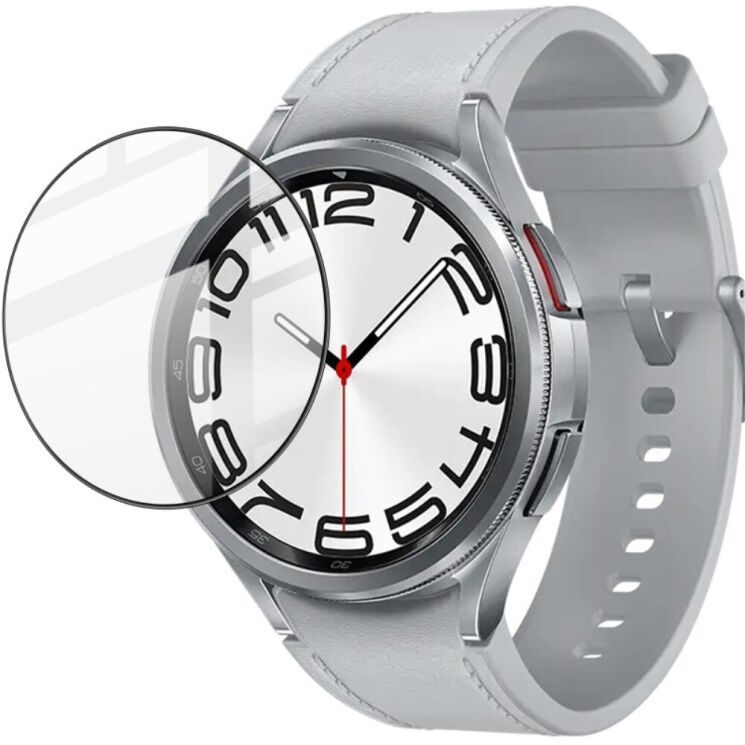 Захисна плівка IMAK Watch Film для Samsung Galaxy Watch 6 Classic / Ultra (47mm) - Black: фото 4 з 6