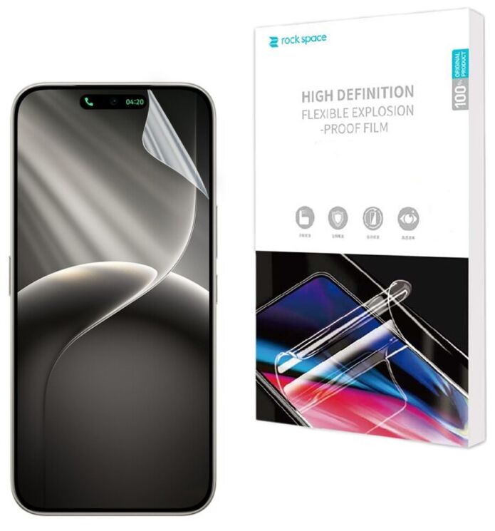 Защитная пленка на экран RockSpace Explosion-Proof SuperClear для TECNO Camon 50: фото 1 из 10