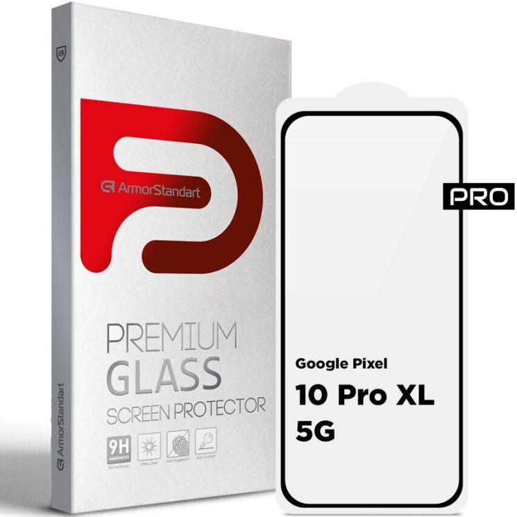 Захисне скло ArmorStandart Pro 5D для Google Pixel 10 Pro XL - Black: фото 1 з 7