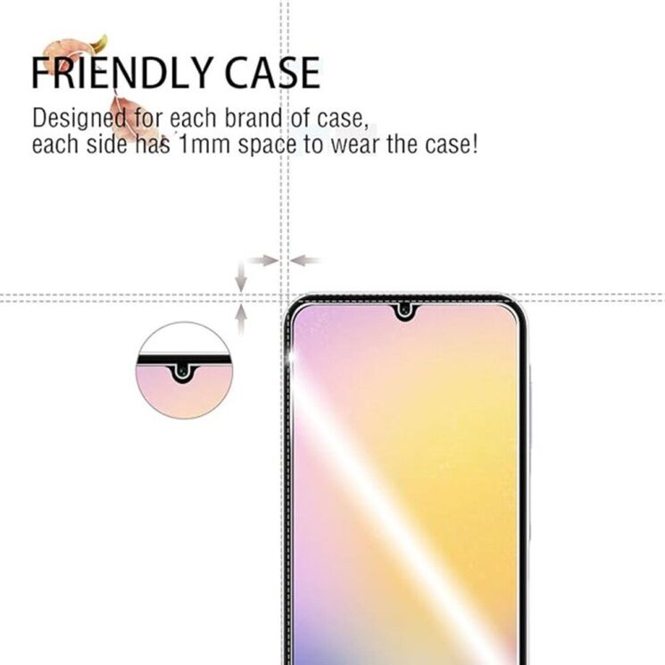 Защитное стекло Deexe Crystal Glass для Samsung Galaxy A26 (A266): фото 3 из 6