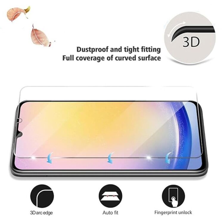 Защитное стекло Deexe Crystal Glass для Samsung Galaxy A26 (A266): фото 2 из 6