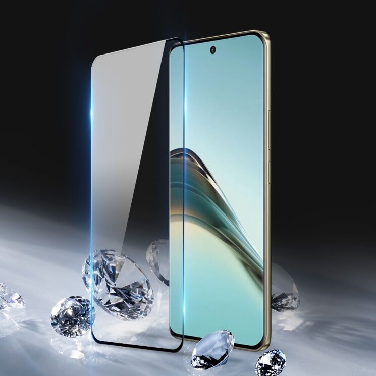 Защитное стекло DUX DUCIS Side Glue для Realme 13 Pro / 13 Pro Plus - Black: фото 5 из 10