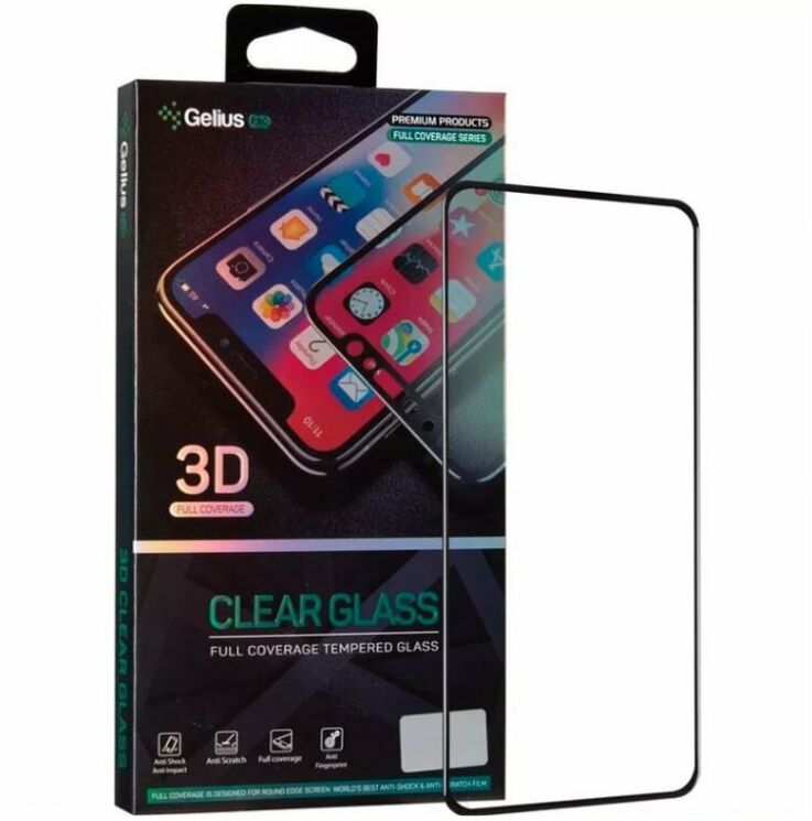 Защитное стекло Gelius Pro 3D Full Glue для Samsung Galaxy A11 (A115) / Galaxy M11 (M115) - Black: фото 1 из 3