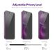 Защитное стекло HAT PRINCE Privacy для Apple iPhone 17 Air - Black (387152B). Фото 4 из 7