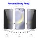 Захисне скло HAT PRINCE Privacy для Samsung Galaxy S24 FE (S721) - Black (367551B). Фото 3 з 8
