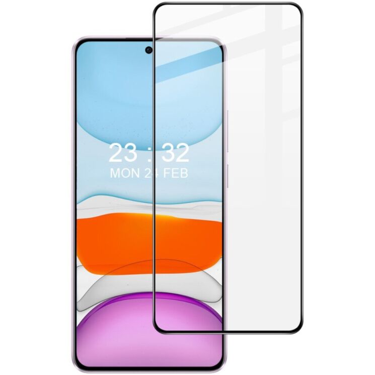 Защитное стекло IMAK 3D Curved Full Covering для Realme 12 / 12 Plus - Black: фото 1 из 8