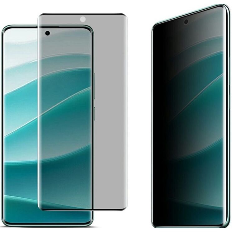 Защитное стекло IMAK 3D Curved Privacy для Xiaomi Redmi Note 14 Pro 5G / Note 14 Pro Plus / Poco X7 - Black: фото 1 из 10