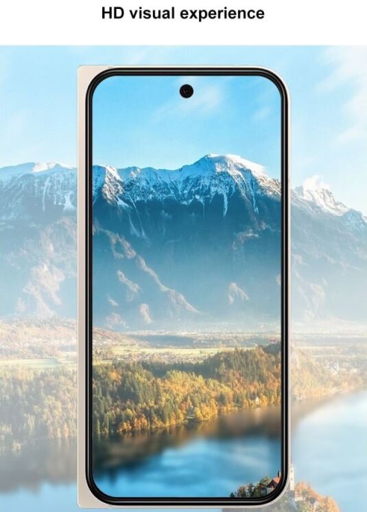 Защитное стекло IMAK 5D Pro+ Full Glue для Google Pixel 9 Pro Fold - Black: фото 7 из 10