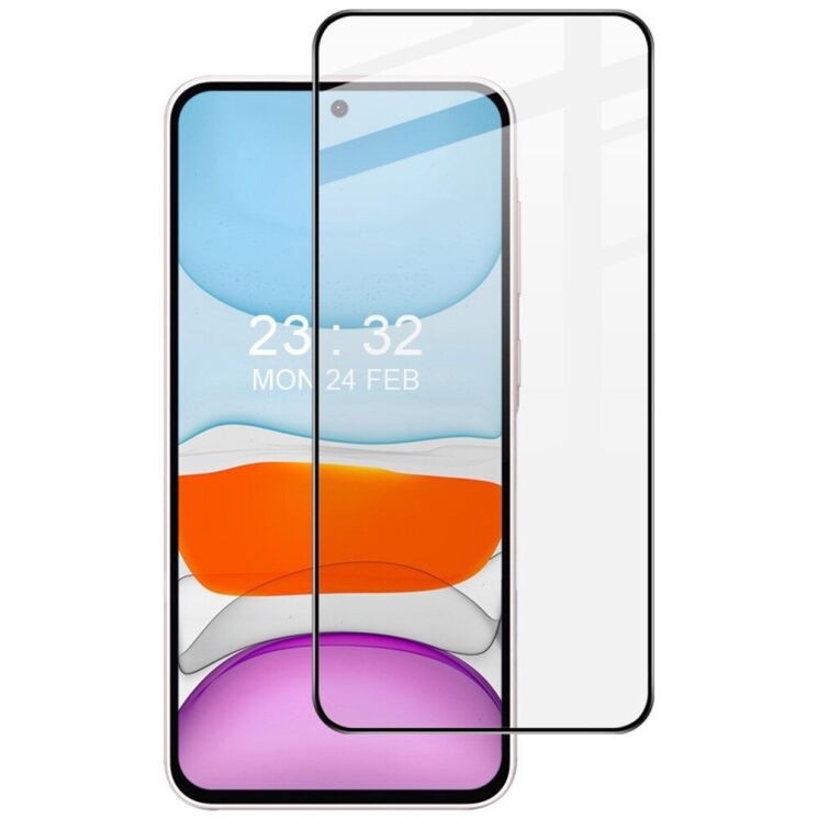 Защитное стекло IMAK 5D Pro+ Full Glue для Samsung Galaxy A56 (A566) - Black: фото 1 из 8