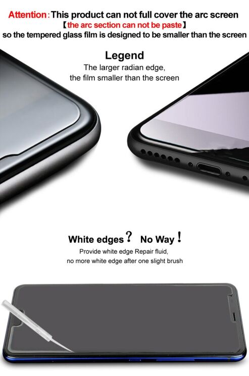 Захисне скло IMAK H Screen Guard для Nothing CMF Phone 2 Pro: фото 10 з 11