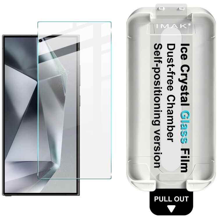 Защитное стекло IMAK Ice Crystal Glass для Samsung Galaxy S24 Ultra (S928): фото 1 из 13