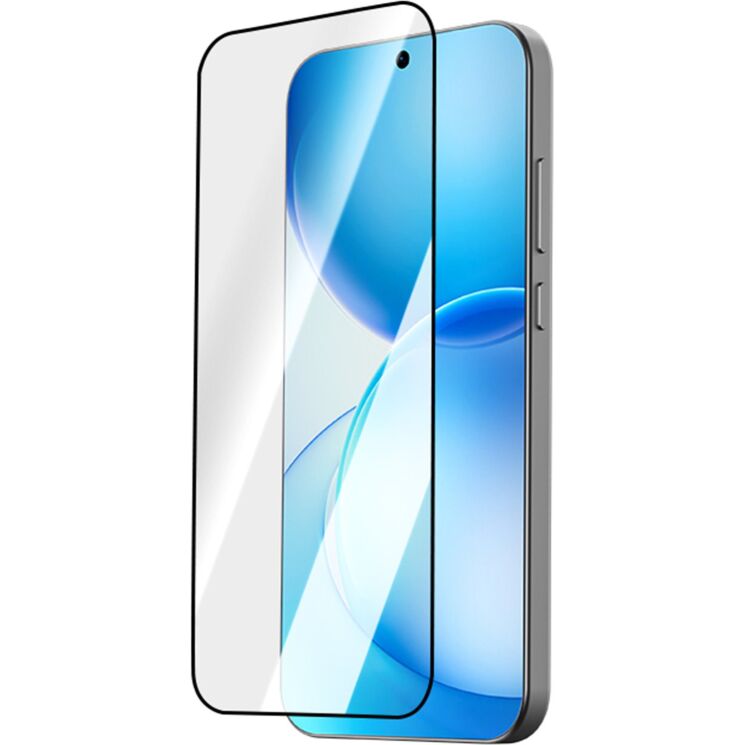 Защитное стекло LEREACH Tempered Glass Full Screen Protector для OPPO Reno 16 F/FS - Black: фото 1 из 11