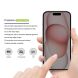 Захисне скло MOCOLO Anti-Spy для Apple iPhone 15 - Black (339932B). Фото 6 з 6