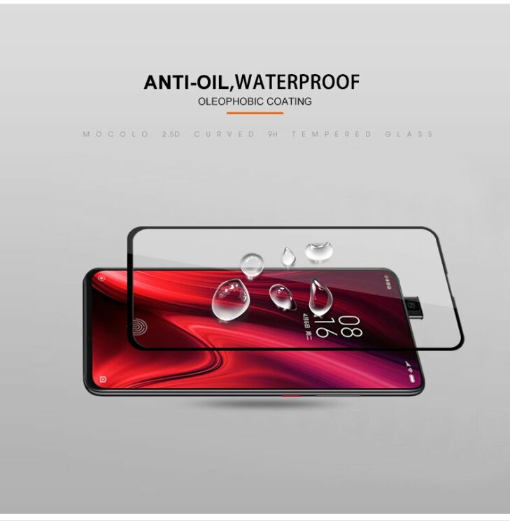 Захисне скло MOCOLO Full Glue Cover (3D) для Xiaomi Mi 9T / Mi 9T Pro / Redmi K20 / Redmi K20 Pro - Black: фото 12 з 13