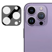 Защитное стекло на камеру IMAK Black Glass Lens для Apple iPhone 16 Pro / 16 Pro Max - Black: фото 1 из 10