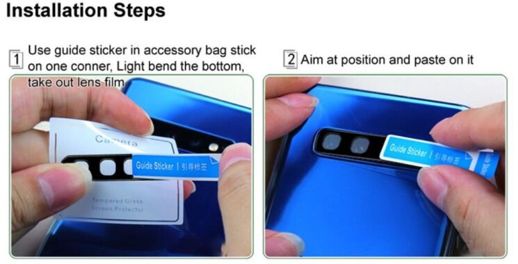 Защитное стекло на камеру IMAK Black Glass Lens для OPPO Reno 12 Pro - Black: фото 8 из 11