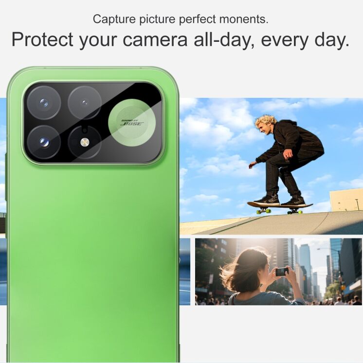 Захисне скло на камеру IMAK Black Glass Lens для Xiaomi Poco F9 Pro - Black (429116B) Захисне скло на камеру IMAK Black Glass Lens для Xiaomi Poco F9 Pro - Black: фото 5 з 7