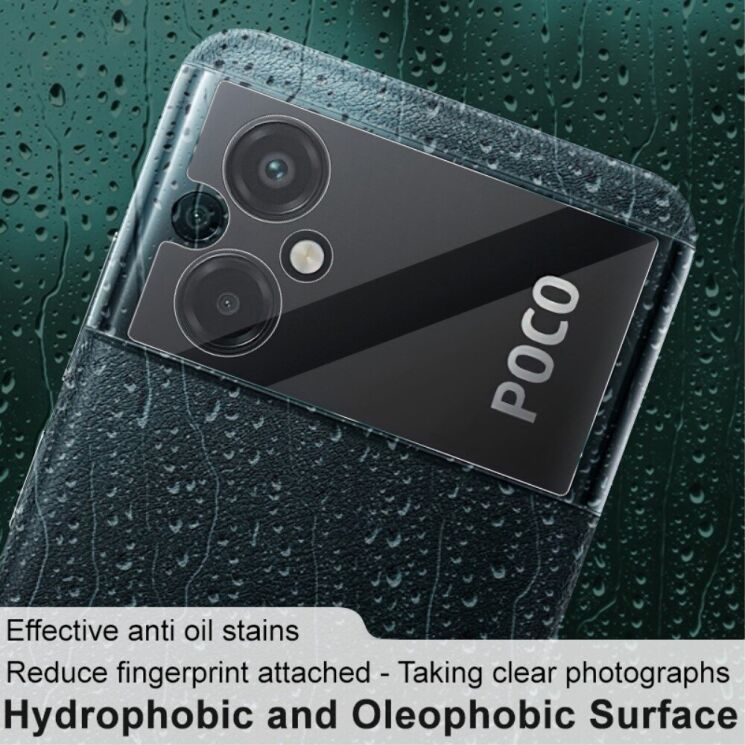 Защитное стекло на камеру IMAK Integrated Lens Protector для Xiaomi Poco M5: фото 6 из 12