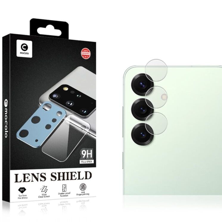 Захисне скло на камеру MOCOLO Camera Protector для Samsung Galaxy S25 (S931) / Galaxy S25 Plus (S936): фото 5 з 9