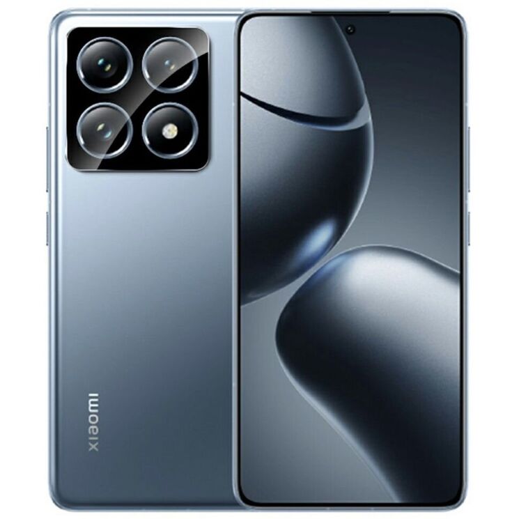 Захисне скло на камеру RURIHAI Black Lens для Xiaomi 14T Pro - Black: фото 2 з 5
