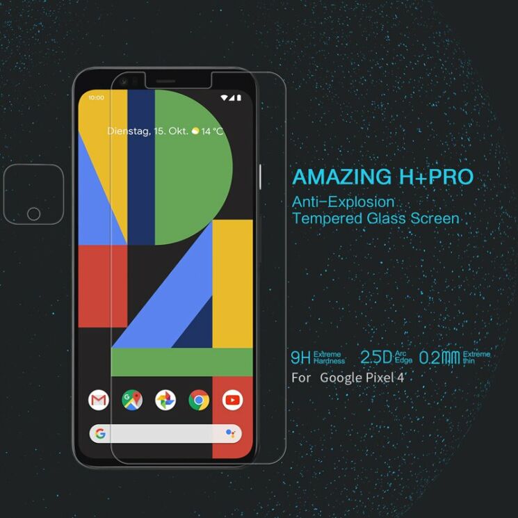 Захисне скло NILLKIN Amazing H+ Pro для Google Pixel 4 -: фото 1 з 17