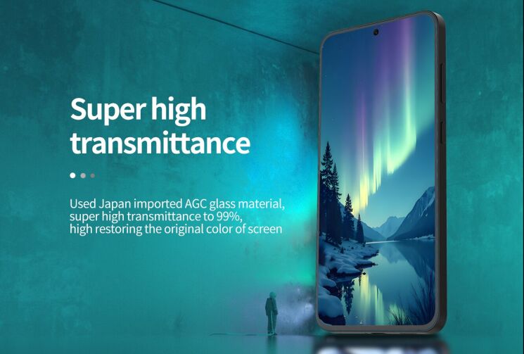Защитное стекло NILLKIN Amazing H+ Pro для Samsung Galaxy S25 FE (S731): фото 11 из 19