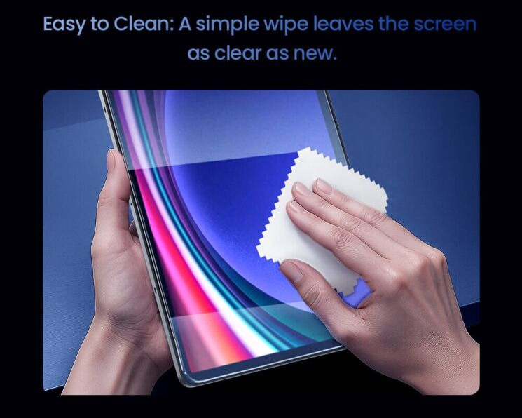 Захисне скло NILLKIN Amazing H+ Pro (FT) для Samsung Galaxy Tab S9 / Tab S9 FE / Tab S10 FE / S10 Lite: фото 16 з 22